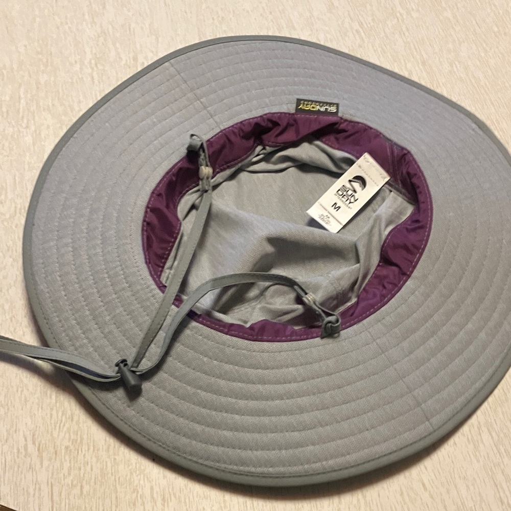 SUNDAY AFTERNOONS Purple Wide-Brim Hat - Picture 2 of 3